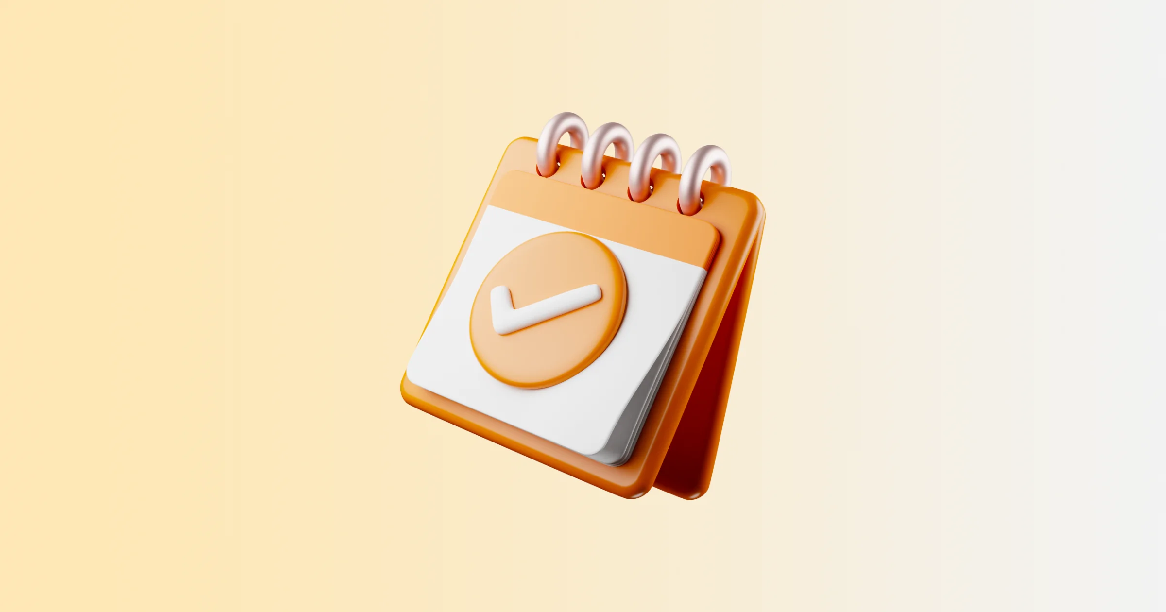 Calendar icon 3D