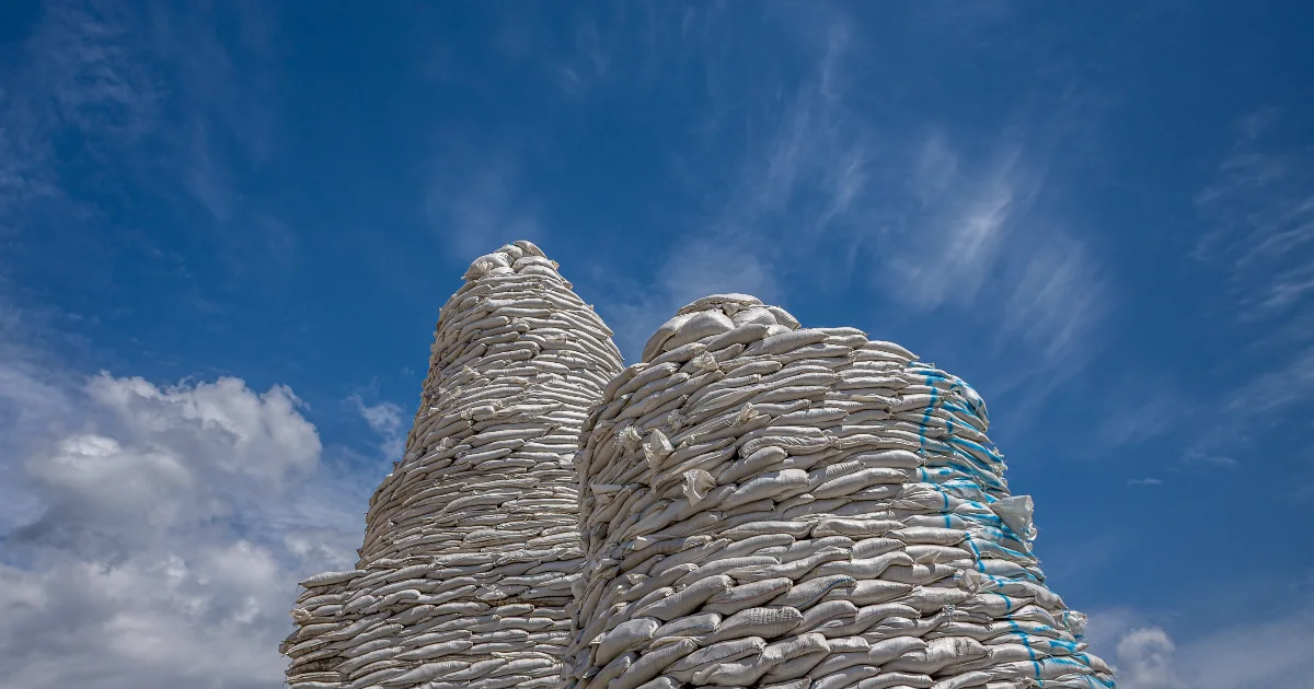 Barricades around monuments in Ukraine